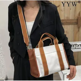 Axelväskor Oxford Simple Crossbody Bag Women 2024 Designer Literary Single-Shoulder Handväskor Bolsos Para Mujer Ladies