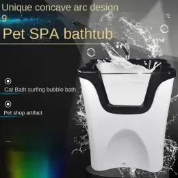 Opryskiwacze w kąpieli w kąpieli basen kota spa maszyna do mycia basen pies mały pies pies cat uniwersalny wanna dedykowana wanna