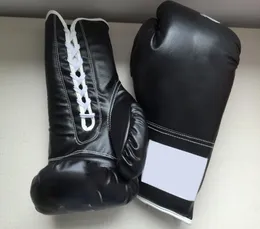 Boxhandschuh schwarze rote Farbe in Stock PU Kick -Boxhandschuhen für Männer Frauen Karate Muay Thai Guantes de Boxeo Kampf MMA Sanda T2916767