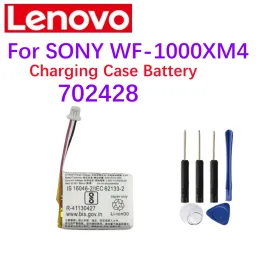 Baterie 520 mAh Bateria wymiana LP702428 702428 dla Sony WF1000XM4 Bluetooth Earbuds Zestaw słuchawkowy obudowa ładowania + darmowe narzędzia