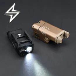 Scopes WADSN XC1 Hanging WEX414 Mini Flashlight Tactical Hunting Reconnaissance Weapon Gun LED White Light For 20mm Picatinny Rail