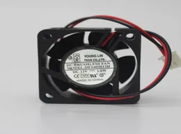 O original 4cm 4020 12V 16W DFS402012H YONGLING 2 LINE FAN09250078