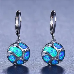 Charm Delysia King Trendy Football Opal Earrings 2021 Luxury Woman Jewelry Y240423