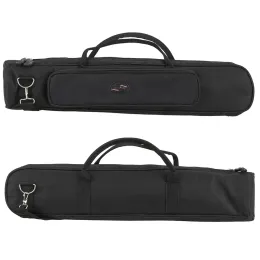 Saxophone Soprano Saxophone Bag Sax Case Straight Type Thicken Padded Foam Nonwoven Inner Cloth with Adjustable Shoulder Strap