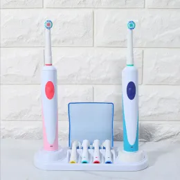 Teste del supporto del supporto per spazzolino da denti elettrico, con box organizzatore a 4 spazzole, per orale B