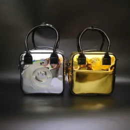 Bolsas novas bolsas de golfe bola portões perolados Pu couro de couro para bolsa de viagem Bolsa de viagens Bolsa de ouro portátil colorido para homem e mulher