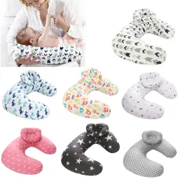 Klänningar nyfödda barnvårdskudde ushape ammande kudde bomull mammor matning kudde kudde stöd baby vård kudde täckning