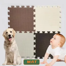 Игрушки зимней профилактики профилактики домашних животных головоломки Mat Toys Sound Изоляционная накладка Carpet 16pcs Safe Baby Play Safe Material