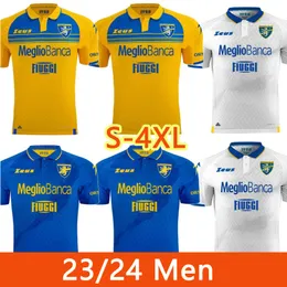 Frosinone Kalsiyo Futbol Formaları 2023/2024 Ev ve Deplasman Jersey Soule Reenier Okoli Cheddira Barrenechea Jorge Oyuncu Versiyonu