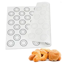 Baking Tools Durable Silicone Rolling Pad High Quality Mat Non Stick Macaron Cooking Kneading Dough Bakeware Oven