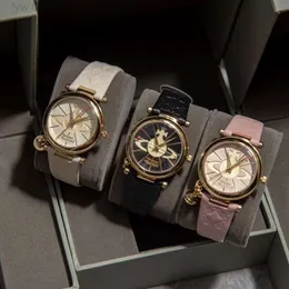 Męski zegarek projektant Viviennes Westwoods luksus zegarek kobieta saturn zegarek cesarzowy wdowa Vivian