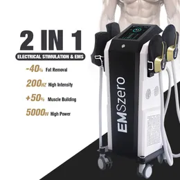 EMS Sculpt Machine Neo Body Slimming Device 2 in 1 EMS Body SculptingEMS Slim Device Electro Magnetic Therapy Muscle Building Fat Burning Machine