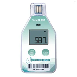 TEMPU08B Temperatura Dati Logger 32000 Capacità PDF Supporto RIUSIONE RIUSIONE IP67 REGISTER CATENA COLD