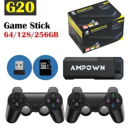 Konsole GD20 4K TV Game Stick Console gier wideo 60 klatkami na sekundę HDMI Low Latency Output Portable Retro Console 256G Wbudowane 70k gry