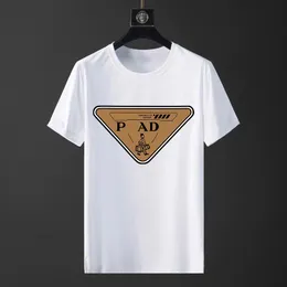 Mens T Shirt mode toppar tee designer t-shirt brev tryckt 2024sommar designer bomullsöverdimensionerade casual tshirts män kläder