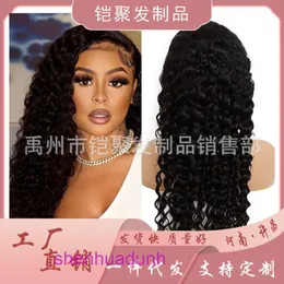 Front Lace 13x4 pannband Wavedep Guangzhou Humanhair Wig