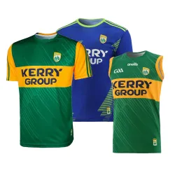 Rugby 2021/2022 Kerry GAA 3 STRIPE HOME/AWOW JERSEY VECT