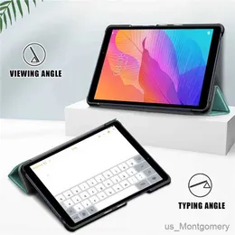 أكياس لحالات الكمبيوتر اللوحي لأجهزة Galaxy Tab A 8 A8 Case SM-T290 T295 T297 Cover Smart Cover Funda Para Tablet لعلامة تبويب Galaxy