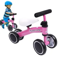 Bicicleta de bicicleta de bicicleta para crianças bicicletas de bebê brinquedos de bicicleta portátil para o dia de Natal do Dia das Crianças e Presentes de Aniversário