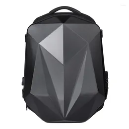 Backpack -Laptop für Männer 17.3'large Kapazität USB Port -Bag Hard Case Gaming Laser Diamond Pendelgeschäft