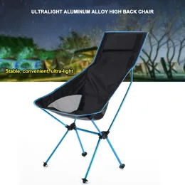 Zubehör faltbare Outdoor -Stuhl zusammenklappbare Campingstuhl tragbare Klappe für Strandpicknicksitz Klappstuhl zum Angeln BBQ Wanderung
