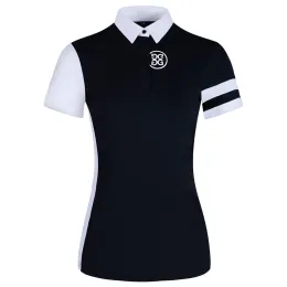 Camisas 2023 Novo Apparel de golfe Caminhada de golfe feminina, confortável e respirável, esportes casuais, frete grátis