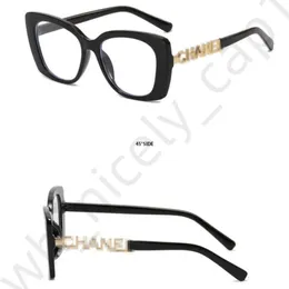 Chanells Brille Frauen Neue Designerin Sonnenbrille Schwarze dicke Rahmen Chanells Sonnenbrille für Frauen mit stilvollem persönlichen modischen modischen Mädchen Katze Sonnenbrille 131