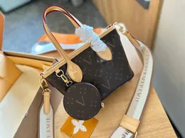 Handbag Luxury Designer Bag Genuine color changing Leather Handbag Wide Strap Crossbody Bag mini Versatile Soft Women's Handbag Dumpling Bag fashion vintage