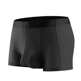 Underpants Herren Unterwäsche Elefant Kofferraum Boxer Slips Eis Seiden Weiche Shorts Höschen Bge Beutel Gay Temptatio JJ Ärmeln erotische Drop deliv dhjsg