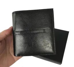 EuropeanStyle Purse Men Card Woldersファッションハンドバッグ高品質のオイルワックスレザーショート8スロットドイツの折りたたみ船長Wit4194385