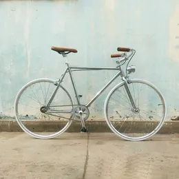 Велосипедные велосипеды Dead Bike High углеродная каркаса городской поездка по aldult Men and Women Student Bicycle V-тормоза на передних и задних колесах Y240423