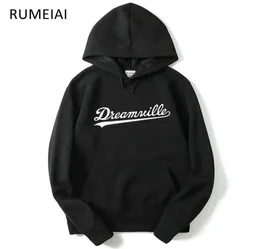 Rumeiai 2018 nya hoodies män hip hop dreamville j cole hooded swag brev fleece j cole hoodie vinter hoodies män pullover17144016
