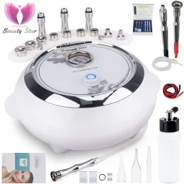 Machine Diamond Microdermabrasion Hine 3 In 1 Professional Dermabrasion Ansiktshudvårdsutrustning för hemanvändning Stark sugkraft