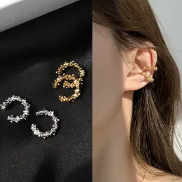 Earrings Fashion Ear Cuffs Without Piercing Ear Clip Earrings NonPiercing Fake Cartilage Earrings For Women Jewelry 2024 Gifts Korea New