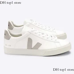 Vejashoes małe białe buty francuskie para swobodne niska płaskie buty kobiety z oddychającymi butami V Sneakers z haftowanymi designerskimi butami Vejaas 610
