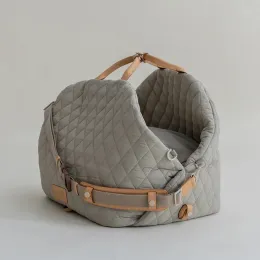 Çantalar yeni stil gündelik moda lüks evcil köpek kedi taşıyan tote çanta köpek taşıyıcı güçlendirici koltuk evcil hayvan taşıyıcıları