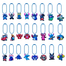 Tornari percorsi di cartone animato Experiment Artenza 626 Keychain Bead Fashion Keyrings Charms Auto Ring per le donne Bag Drop Drop De Otyl6