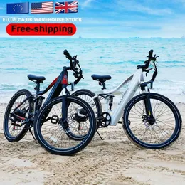 Bikes SameBike XD26 26 Mountain Moped 750W 14AH Lithiumbatterie 35 km/h Herren Straße Ebike Abseits der Straße für Erwachsene Y240423