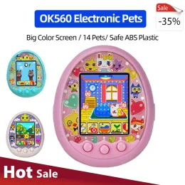 I giocattoli interagiscono Touma Touma Electronic Pets 1.77 pollici Schermo colorato materiale sicuro per oltre 6 anni di EPET a colori digitali