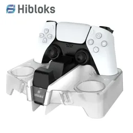 Ständer HiBloks für PS5 Original Sitzladeständer für Sony PS5 Controller Wireless Bracket Gamepad Desk Halter Zubehör