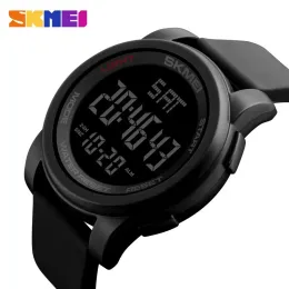 Watches SKMEI 1257 Fashion Military Waterproof Electronic Men Watches Multifunction Digital Sport Man Wristwatch Clock 1416 reloj hombre