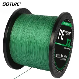 Accessories Goture 8 Strands 500m Pe Braided Fishing Line Super Strong Japan Multifilament Fishing Line 17 22 30 39 45 51 55 74 87 108lb