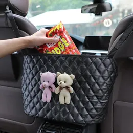 Shopping Bags Car Net Pocket Handbag Holder Storage Organizer For Purse Phone Documents Smaller Items Barrier Of Backseat Pet Kids