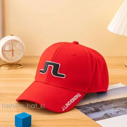 Tasarımcı Snapbacks J Linderg Erkek Golf Kapakları Erkek ve Kadın Beyzbol Şapkaları İşlemeli Golf Markası 332