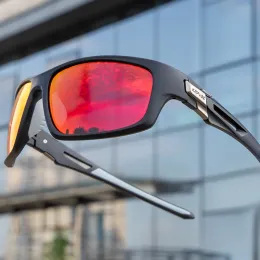 إكسسوارات نظارات ركوب الدراجات Kapvoe استقطاب نظارة شمسية MTB Men's Driving Shades Greing Cycling Sun Glasses UV400