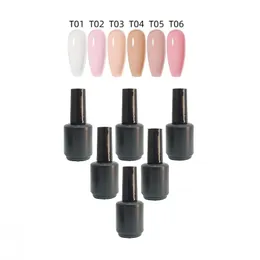 로트 당 8ml 6pcs 우아한 누드 컬러 젤 UV LED 젤 반 영구 젤 광택제