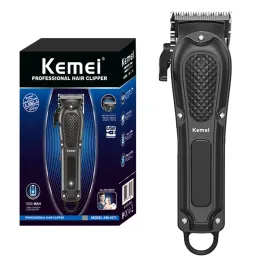 クリッパーズkemei km1071電気ヘアクリッパーubs充電式コードレスビアードトリマーメンパワフルエレクトリックヘアクリッパートリミングツール