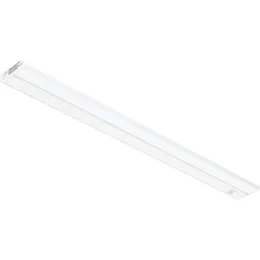 Moderno nichel spazzolato LED da 48 pollici sotto l'illuminazione dell'armadio con 3 livelli di colore dimmerabile - ETL elencato per la cucina e l'home office (bianco caldo, bianco morbido, bianco brillante)