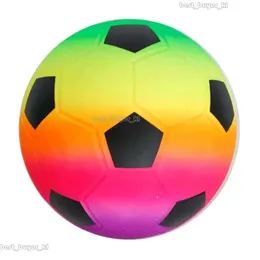 Balls Inflatable Summer Beach Ball Pool Swim Rubber Rainbow Beach Volleyball Garden Game Net Kids Toy Volleyball 982