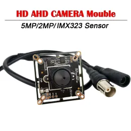 عدسة DIY 5MP 3.7 ملم عدسة AHDP MINI CAMERA 1920*1080P 2MP IMX323 رقاقة لوحة دائرة الشاشة AHD كاميرا